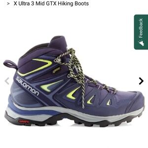 Salomon Women’s X Ultra 3 Mid GTX size 7